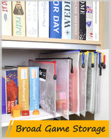 SUNEE Plastic Mesh Zipper Pouch 11x16 in (6 Colors, 18 Packs),Extra Large Water-Resistant Zip Bag for School Office Supplies, Puzzles & Games Organizing Storage SUNEE