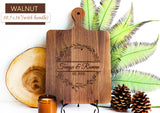 Personalized Wooden Cutting Board Handmade in USA – Best Serves as Charcuterie board, Cheese board, Chopping board, Serving tray – Unique Wood Gift Viva Workshop