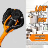 POPBULL Electric Drywall Sander (1050W) With Vacuum, Heavy Duty Drywall Sander with LCD Digital Display,9 Variable Speed 800-2100RPM,Foldable & Extendable Handle,12pcs Sanding Discs,Wood Floor etc POPBULL