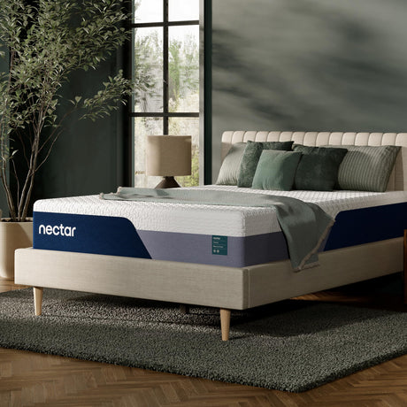 Nectar Premier 13” King Mattress - Medium Firm - Contouring Memory Foam - Cooling Upgrade - 2” Pressure Relief Layer - Mattress in a Box - 365-Night Trial & Forever Warranty Nectar