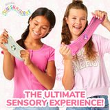 Original Squishmallows Lola The Unicorn Premium Scented Slime, Cotton Candy Scented, 8 oz. Fluffy with 2 Fun Add Ins, Pre-Made Slime for Kids, Great 6 Year Old Toys, Super Squishy Toy Squishmallows