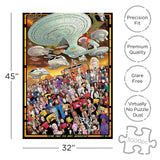Aquarius Star Trek Next Gen Puzzle (3000 Piece Jigsaw Puzzle) - Officially Licensed Star Trek Merchandise & Collectibles - Glare Free - Precision Fit - 32 x 45 Inches AQUARIUS