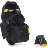 ToughBuilt - Drill Holster Specialist - Covered Accessory Pocket, 15 Pockets, 7 Drill Pockets & 2 Screw Driver Loops, Carabiner Attachments Loops (Patented ClipTech Hub & Work Belts) (TB-CT-20-LX) ToughBuilt