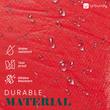 Heavy Duty Christmas Tree Storage Bag 7.5 Ft - Christmas Tree Bag Red - Tree Bags For Storage - Xmas Tree Storage Bag Holds 7.5 Ft Christmas Tree Bag For All Year Round Christmas Storage URBUNDY