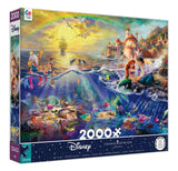 Ceaco - Thomas Kinkade - Disney Dreams Collection - The Little Mermaid - 2000 Piece Jigsaw Puzzle Ceaco