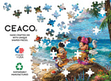 Ceaco - Thomas Kinkade - Disney - Mickey & Minnie in Hawaii - 1000 Piece Jigsaw Puzzle Ceaco