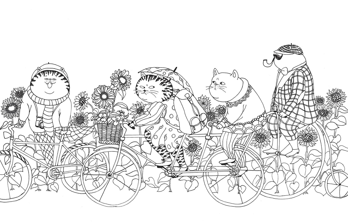 A Million Cats: Fabulous Felines to Color (Volume 1) (A Million Creatures to Color) Union Square & Co.
