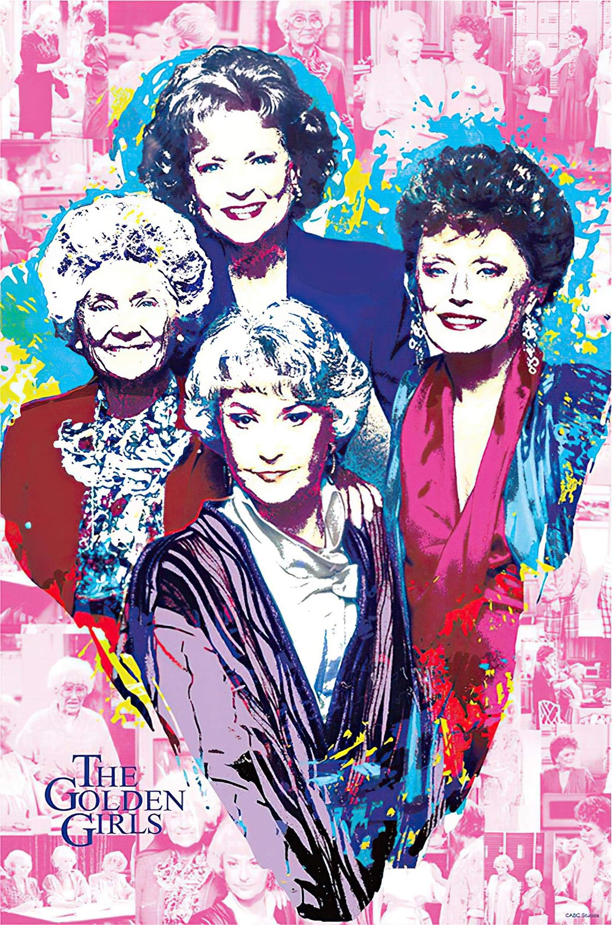 The Golden Girls Puzzle for Adults and Kids | 1000 Piece Jigsaw Puzzle | Funny Retro '80s TV Show Collage | Interactive Brain Teaser for Family Game Night | 28 x 20 Inches Toynk