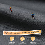 REIBII 4-Tier Storage Shelves Wire Shelving Unit with Cover & Wheels, Heavy Duty Metal Shelving for Dorm Storage Shelves, Garage Storage Rack Commercial Shelf, 36" W*14.3" D*56.5" H REIBII