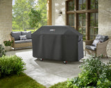 Weber Genesis 400 Series Premium Grill Cover, Heavy Duty and Waterproof, Fits Grills Up To 69 Inches Wide Weber