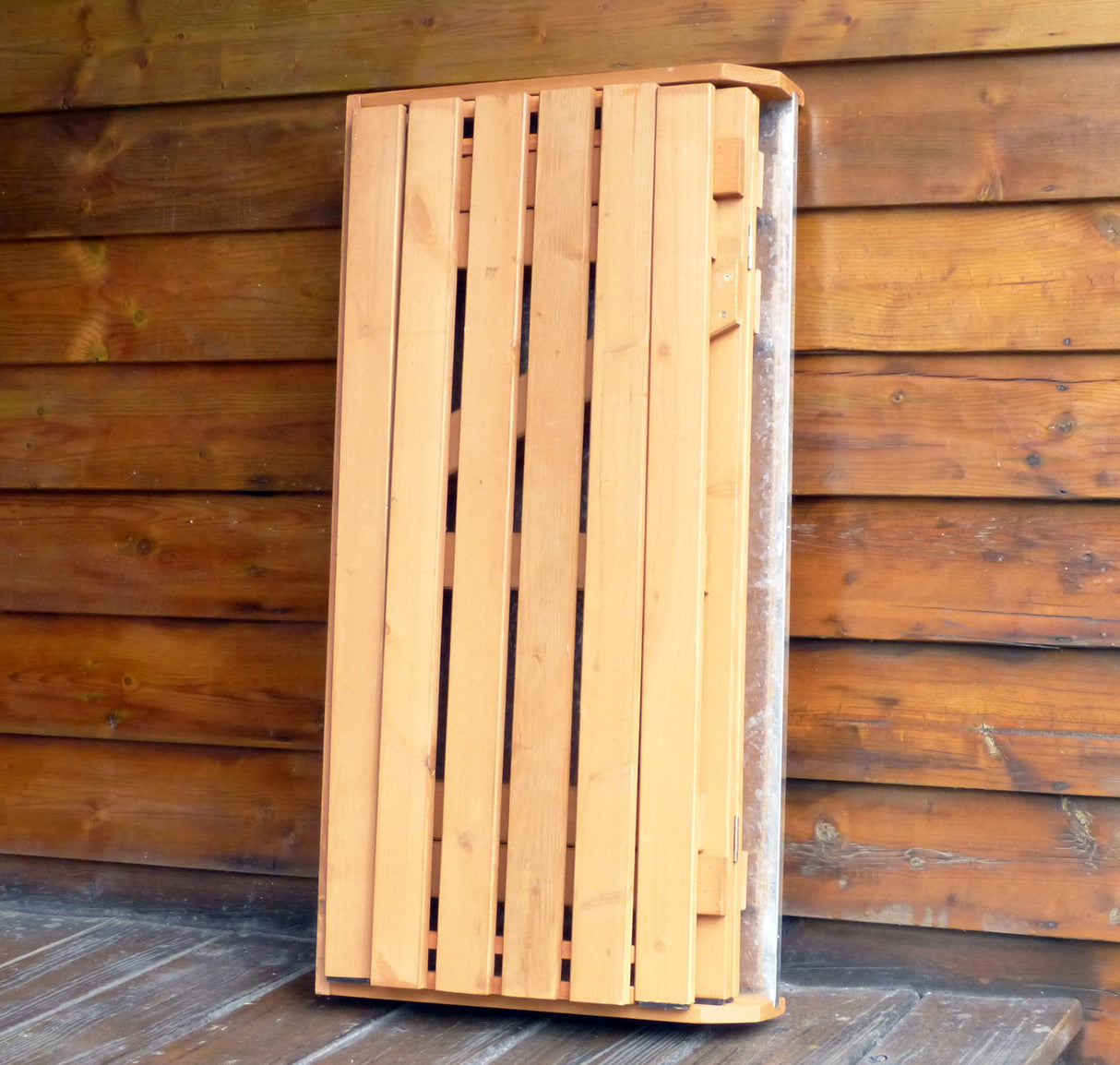 Merry Garden Folding Utility Table & Potting Bench, Natural Stained Merry Garden