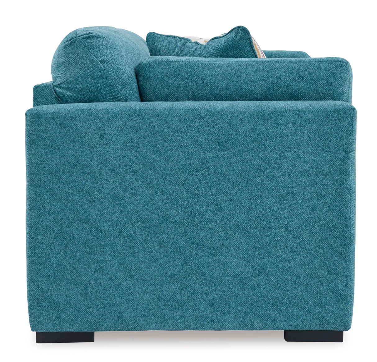 Signature Design by Ashley Keerwick Scandinavian Loveseat with 4 Toss Pillows, Blue Signature Design by Ashley