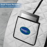 Durasage Oversized Portable Personal Steam Sauna Spa for Relaxation at Home, 60 Minute Timer, 800 Watt Steam Generator, Chair Included (Silver) Durasage