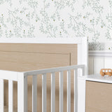 Carter's by DaVinci Radley 4-in-1 Convertible Crib in White & Coastwood, Greenguard Gold Certified DaVinci