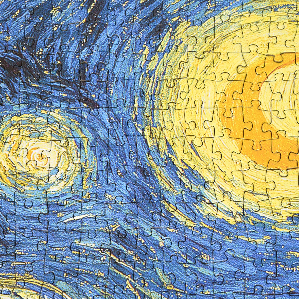 3000 Piece Jigsaw Puzzle, The Starry Night by Van Gogh Jigsaw Puzzles for Adult Reduced Pressure Toy Gift - Learning and Education Toys Gift for Adult Puzzles(45.3 x 32.3 inch) wifreo