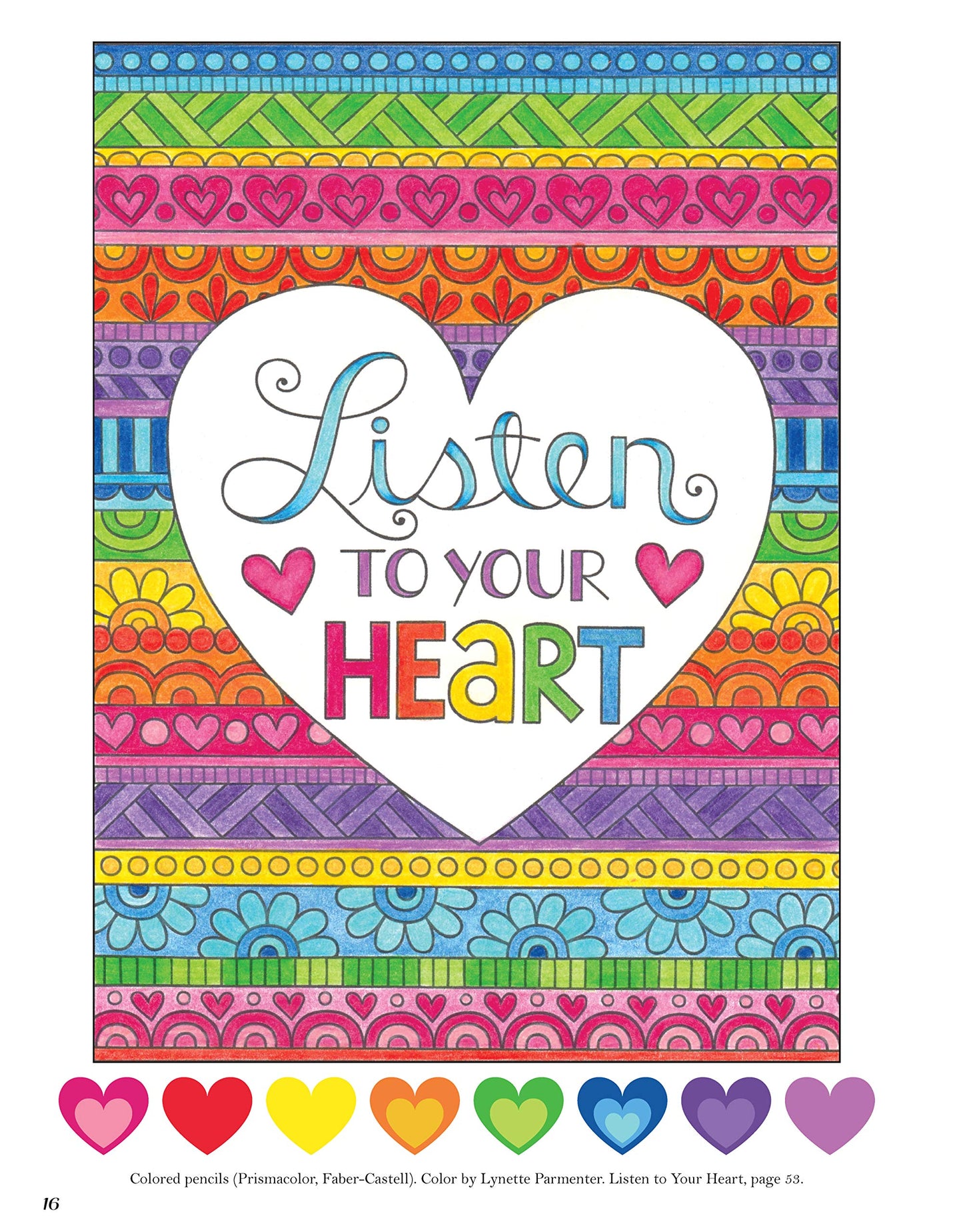 Colorful Creations Positively Inspired Coloring Book: Coloring Book Pages Designed to Inspire Creativity! (Design Originals) 32 Uplifting Designs from Jess Volinski, the Artist of Notebook Doodles