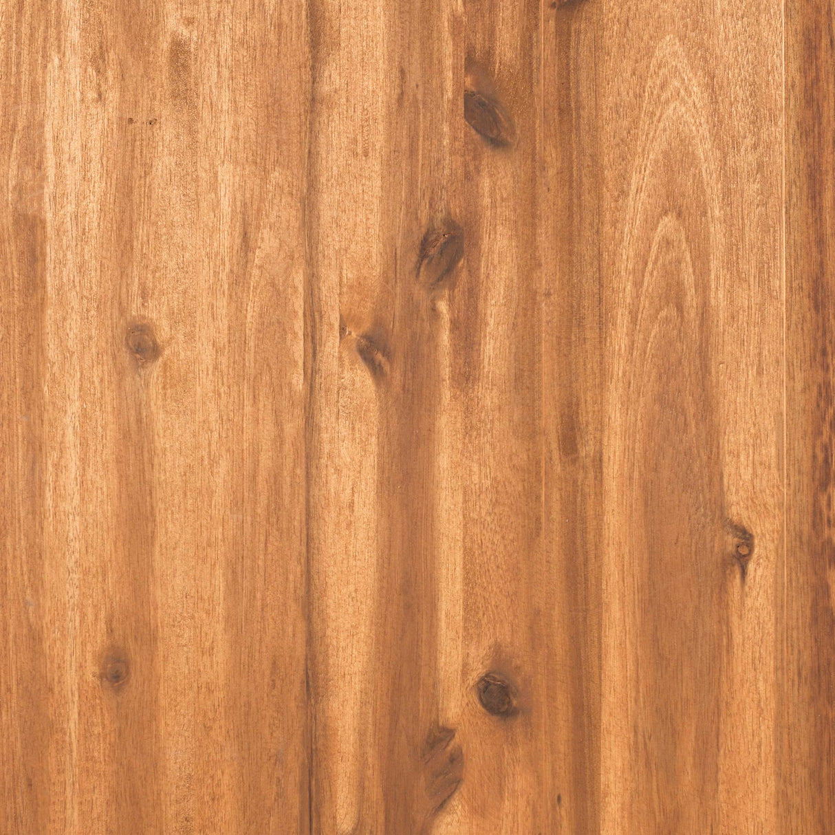 Walker Edison Outdoor Patio Wood Chevron Rectangle Coffee Table All Weather Backyard Conversation Garden Poolside Balcony, 42 Inch, Brown Walker Edison