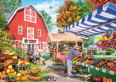 Buffalo Games - Dominic Davison - Grandpa's Farm Market - 500 Piece Jigsaw Puzzle for Adults Challenging Puzzle Perfect for Game Nights - Finished Puzzle Size is 21.25 x 15.00 Buffalo Games