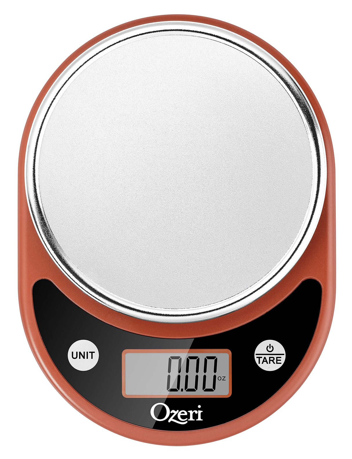 Ozeri Pronto Digital Multifunction Kitchen and Food Scale,Burnt Ochre Ozeri