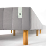 ZINUS GOOD DESIGN Award Winner Justina Metal Mattress Foundation, 16 Inch Platform Bed, No Box Spring Needed, Grey,King Zinus