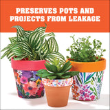 Mod Podge, Perfect for Indoor and Outdoor Craft Projects Clay Pot Sealer Spray, 12 fl oz, Clear Mod Podge