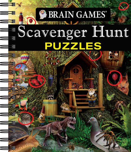 Brain Games - Scavenger Hunt Puzzles WoodArtSupply