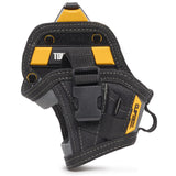 ToughBuilt - ClipTech Drill Holster - Compact Drill Holster with 5 Pockets and Loops, Drill Bit Pocket and Carabiner Loops- (TB-CT-20-S) ToughBuilt