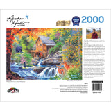RoseArt - Abraham Hunter - Spring Mill - 2000 Piece Jigsaw Puzzle for Adults RoseArt