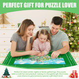 CODACE Puzzle Table with Drawers - 1500 Pieces Jigsaw Puzzle Tables for Adults, Tilting Puzzles Board with Cover, Puzzles Table with Storage and Adjustable Height Legs，Present for Puzzles Enthusiast CODACE