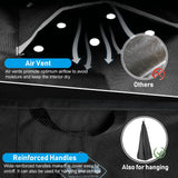 Griddle Cover for Blackstone 36" Griddle,Rip-Proof Upgraded Material Flat Top Grill Cover,Waterproof UV and Fade Resistant Grill Cover with Straps for Camp Chef and More 4-Burner Griddle KINGLY