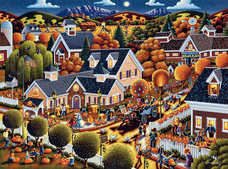 Buffalo Games - Dowdle - All Hallow's Eve - 1000 Piece Jigsaw Puzzle for Adults -Challenging Puzzle Perfect for Game Nights - Finished Size is 26.75 x 19.75 Buffalo Games