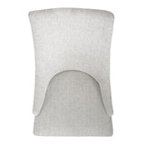 HomePop Home Decor | Upholstered Anywhere Dining Chair | Accent Chairs for Living Room & Bedroom | Decorative Home Furniture - Neutral Textured Solid (Single Pack) HomePop