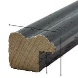 Craig Frames 20x27 Black Wooden Picture Frame with Clear Plexiglass for Wall Display, Puzzles, or Posters Craig Frames