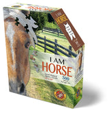 Madd Capp Puzzles - I AM Horse - 300 Pieces - Animal Shaped Jigsaw Puzzle Madd Capp