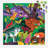 Mudpuppy Forest Illuminated 500 Piece Glow in The Dark Puzzle Mudpuppy