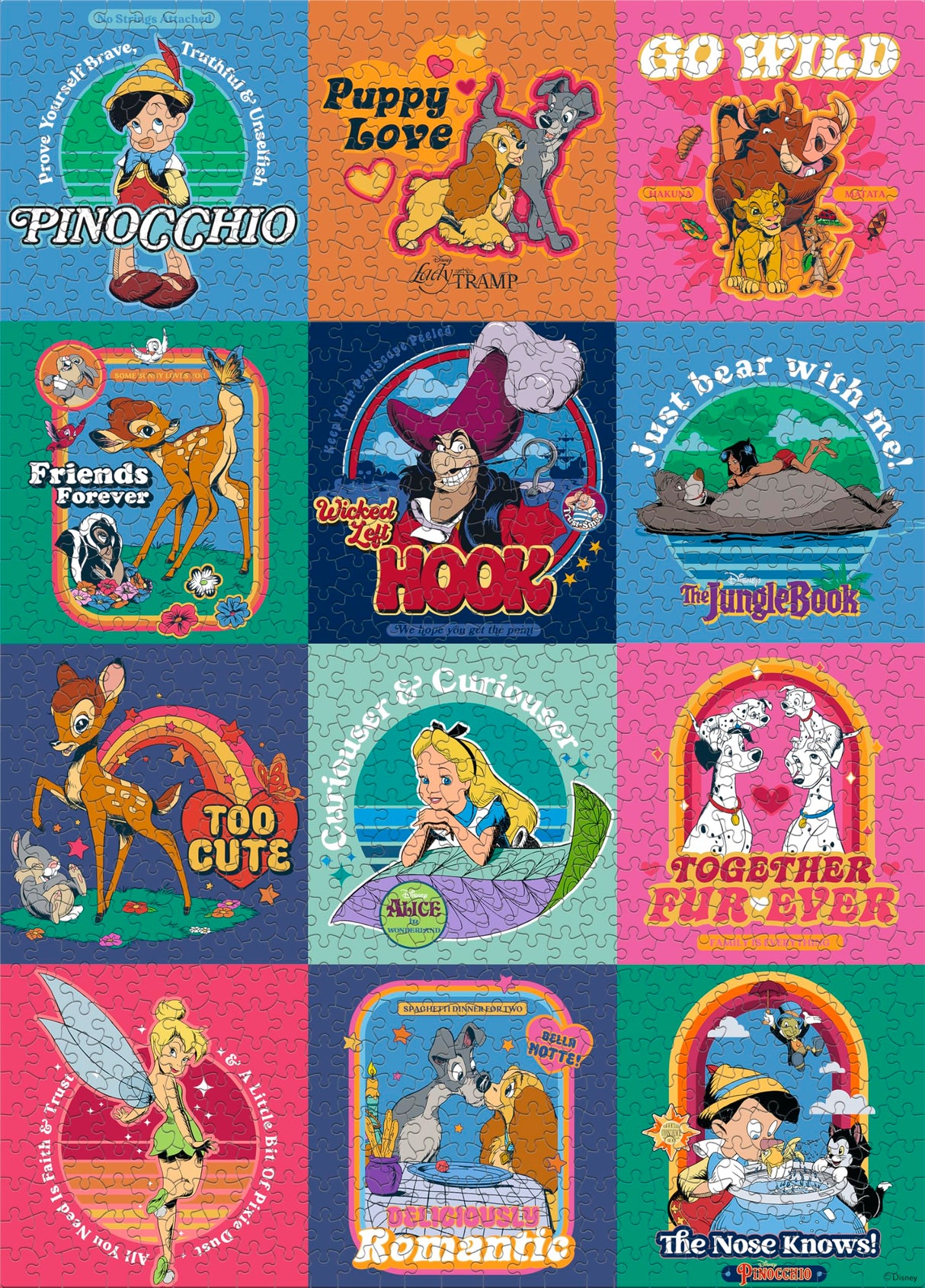 Ceaco - Disney - Storybook Squares - 1000 Piece Jigsaw Puzzle Ceaco