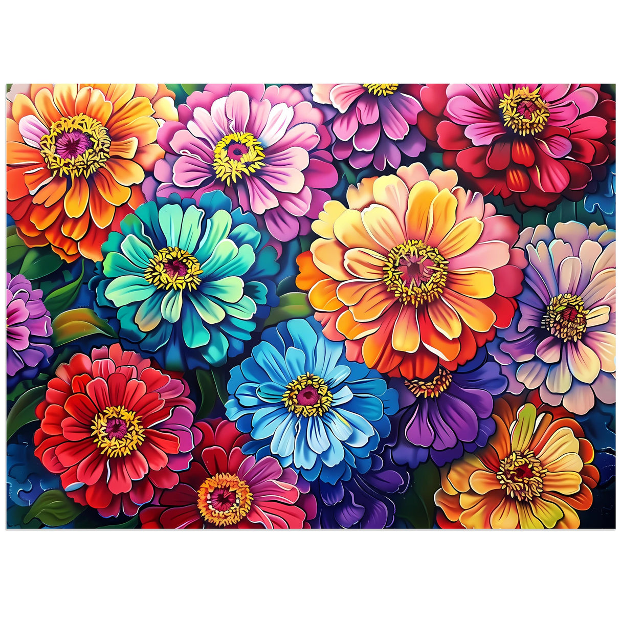 500 Piece Puzzle for Adults Puzzle Flowers, Recycled Cardboar Jigsaw Puzzles 500 Pieces Children Elderly, Family Activity Game Great Gift for Mom Dad Friend Difficult Puzzles Size 20.5 x 15 inches Biarek