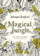 Magical Jungle: 36 Postcards to Color and Send Random House Books for Young Readers