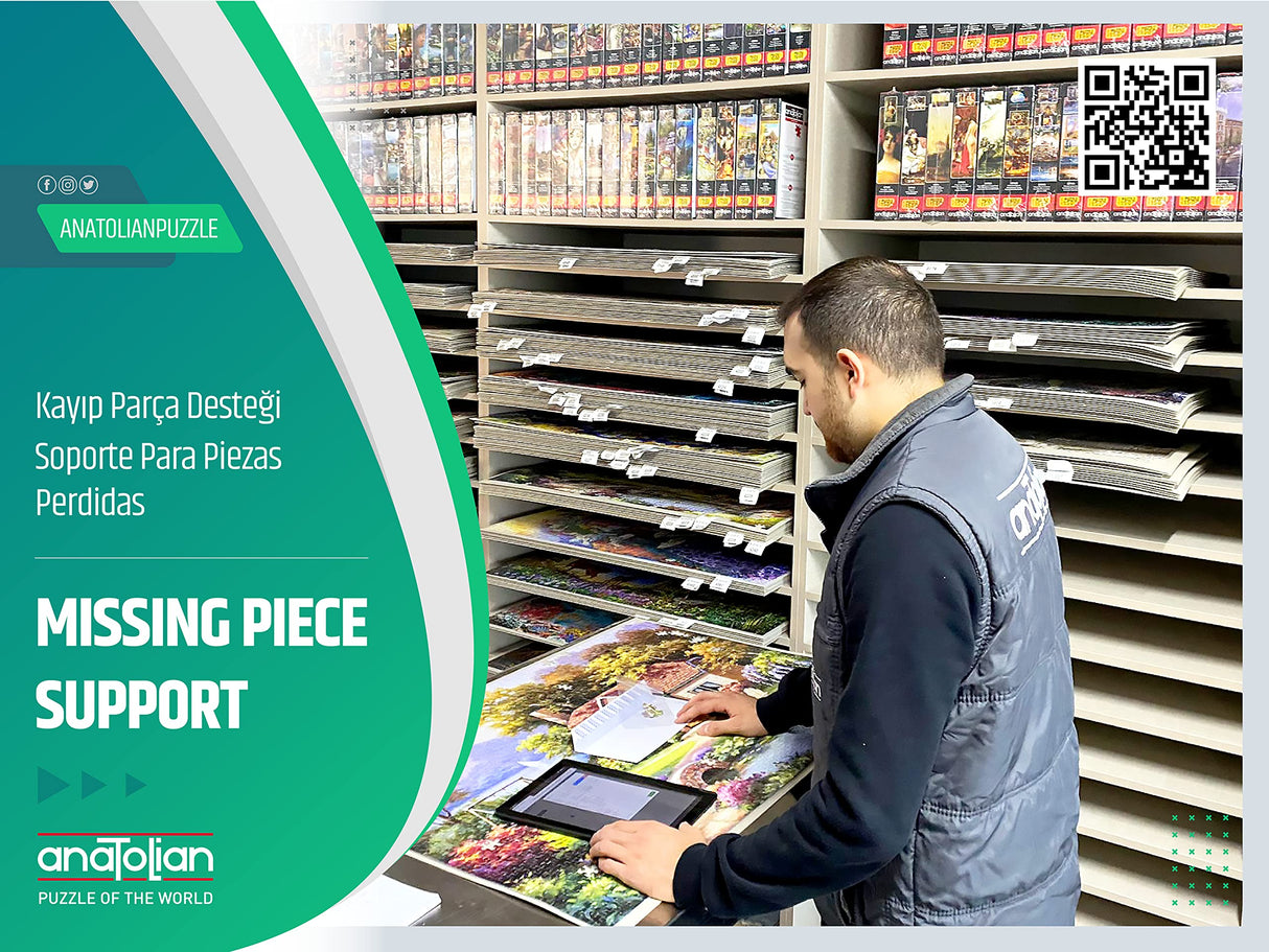 Anatolian Puzzle - Kittens and Aquarium, 1000 Piece Puzzle, #1142 Anatolian