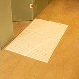 Mosobam Luxury Turkish XL Bath Mat 28X44 White 1000 GSM Bamboo Viscose & Aegean Turkish Combed Cotton Mosobam