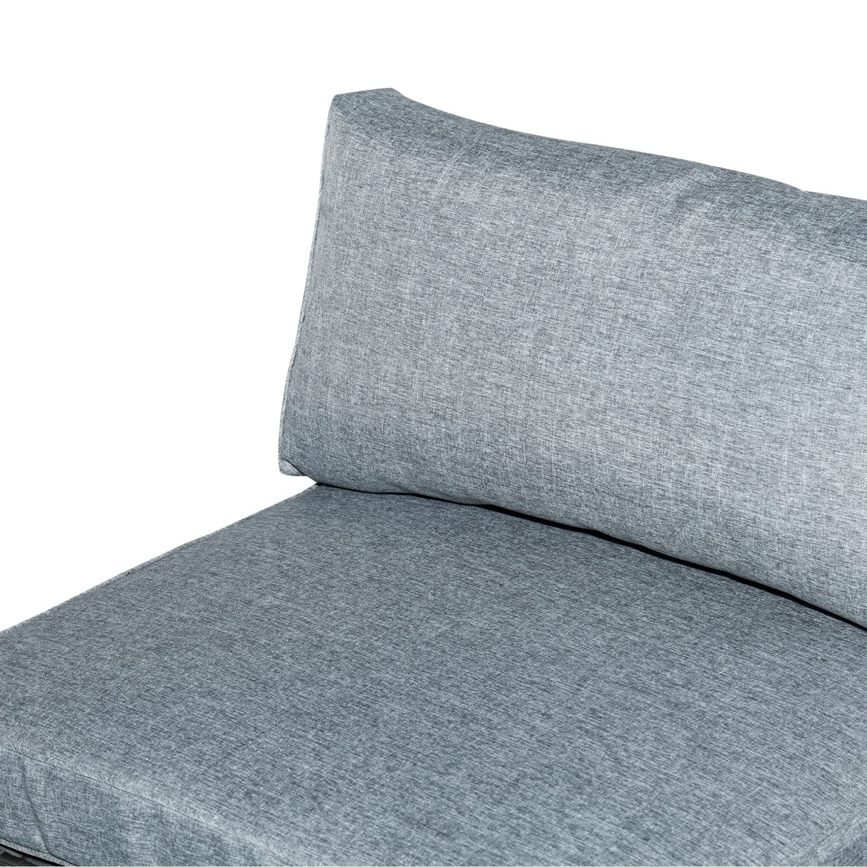 Outsunny 5-Piece Patio Furniture Set with Cushions, Outdoor PE Rattan Wicker Sofa Set, Sectional Furniture with Pillows, Glass Coffee Table for Garden, Backyard, Mixed Gray Outsunny