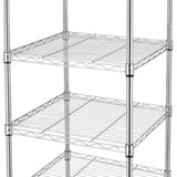 Finnhomy Heavy Duty 8 Tier Wire Shelving with Wheels 18x18x72.8-inches 8 Shelves Storage Rack Thicken Steel Tube, Pantry Shelves for Storage, Finnhomy