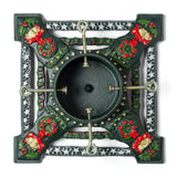 Ventray Christmas Tree Stand with Water Reservoir,13.66x13.66x5.51 Inches,Classic Heavy Duty Universal Xmas Tree Artificial Trunks Stand Pine Tree Base Holder for Real Trees, Stars Ventray