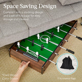 Best Choice Products 11-in-1 Kids Combo Game Table Set w/Ping Pong, Foosball, Air Hockey, Shuffleboard, Bowling, 5 Accessory Bags - Light Wood Best Choice Products