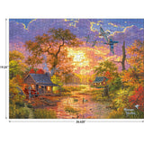 RoseArt - Abraham Hunter - The Best Day - 1000 Piece Jigsaw Puzzle for Adults RoseArt