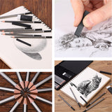 Mr. Pen- Sketch Pencils for Drawing, 19 Pcs, With Graphite Sticks, Erasers and Sharpener, Art Pencils for Sketching, Back to School Supplies Mr. Pen