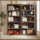 TRONLEE Tall Bookcase, 70 inch Height, 5-Tier Open Storage Shelf, 31.5 in Wide Standing Bookshelves for Home, Office, Bedroom, School, Library, 31.5W * 11.81D *70H (Walnut, Open Storage) TRONLEE