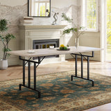 IDEALHOUSE Dining Table, Rectangular Wooden Kitchen Table for 6 70.87”, Vintage Design, Industrial Farmhouse Kitchen Sets for Dining Room, Home Office, Living Room, Easy Assembly, Gray IDEALHOUSE