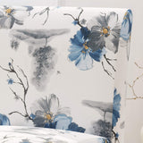 Christopher Knight Home Kendal Traditional Fabric Accent Chair, Print, Matte Black, 22.5D x 29.5W x 32H in Christopher Knight Home