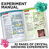 Thames & Kosmos Crystal Growing | STEM Experiment Kit | Grow Dozens of Dazzling, Colorful Crystals! | Learn about Crystallization & Conduct Classic Science Experiments | Make Crystal Geodes | Ages 10+ Thames & Kosmos